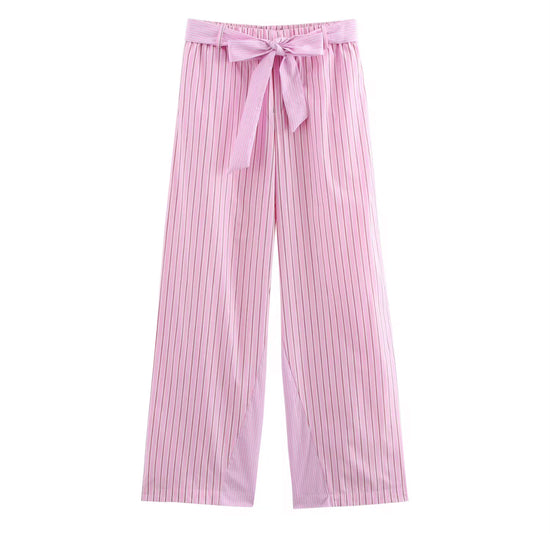 Striped Pink Pants