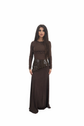 Chocolate Brown Maxi Skirt