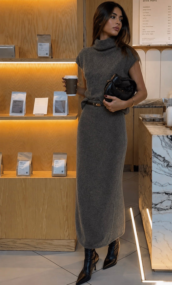 The Aspen Knit Turtleneck Top