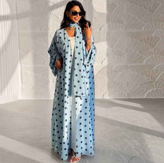 Polka Dot Abaya