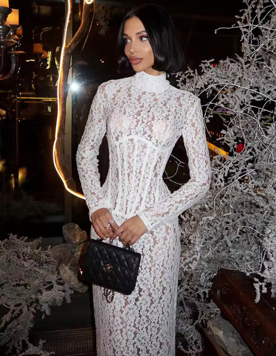 Amara Lace Corset and Skirt