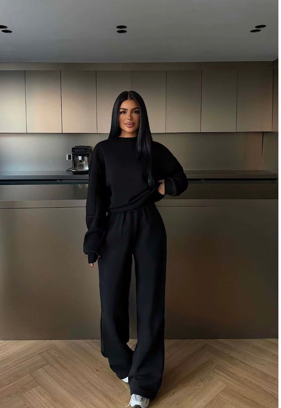 Black Track Pants