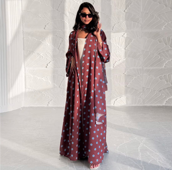 Polka Dot Abaya